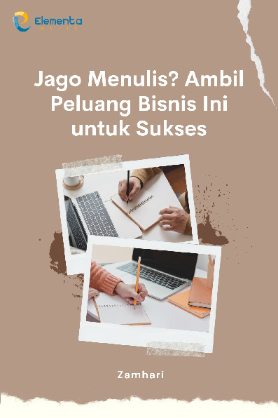 Sampul buku Jago Menulis? Ambil ...